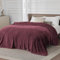 BEDSURE Kuscheldecke Flauschig Decke Fleecedecke - Wohndecke Warm Winter Weich, Sofadecke XXL, Decke Couch Blanket, Wohn- & Kuscheldecken Große 220x240cm, Sofa überwurfdecke Weinrot