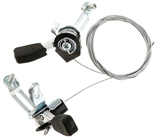 Aluminum Friction Thumb Shifter with Brake Cable | MTB Bicycle Gear Shifter for Easy Operation