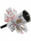 Deiters Haarreifen Mini mit Poker Hut Damen schwarz/weiß/rot
