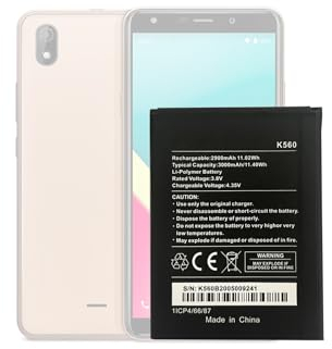 HIGHAKKU Batteria di Ricambio Wiko K560 Compatibile con Wiko Y61
