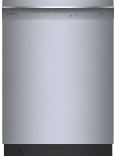 300 Series 24 in. Stainless Steel Front Control Tall Tub Dishwasher with Stainless Steel Tub and 3rd Rack, 46 dBA