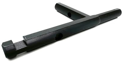 eXODA Verschluss WLHD für Mülltonnenboxen StoreItOut Max Ultra schwarz langlebig stabil ergonomisch ideal für professionellen und privaten Einsatz mit robustem Mechanismus