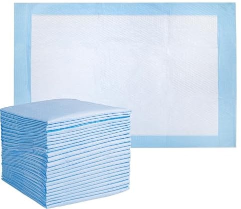 25 x Easy Care Solutions 40 x 60 cm | Disposable Incontinence Bed Pads | Underpads, Bed Mats, Mattress Protectors, Incontinence Pads| Adults & Elderly, Sofa & Chair for Children |1 Pack of 25