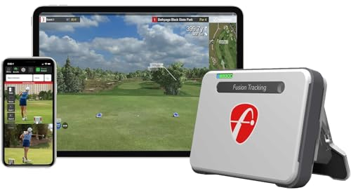 FlightScope Mevo+ GPS Launch Monitor und Golfsimulator | 20+ Schwungdatenparameter mit Multicam, 12 E6 Kurse, 17 Übungsbereiche und Spiele - für Indoor & Outdoor | Funktioniert mit iOS und PC