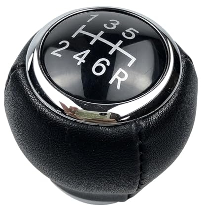 Auto Schaltknauf Kopf Für Subaru Für Impreza Für WRX STI Für Outback Für Forester 2009 2010 2011-2015 2016 Auto Schaltknauf Hebel Shifter Handball Auto Schaltknauf(Black 6 Speed)