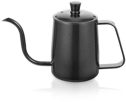 LABRIMP verser sur la cafetière caffetieres machine à teapot pot à expresso sur la cuisinière bouilloire à col de cygne approvisionnement en bouilloire à thé à longue bouche