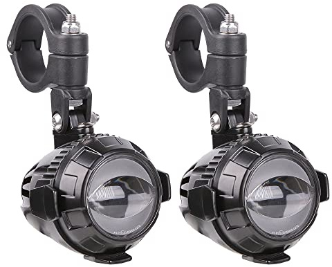 Lumitecs LED Zusatzscheinwerfer + Halter kompatibel mit Chopper/Custombike MS1 ECE CB19312