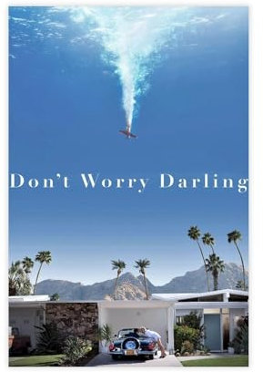 ahnld Filmposter Don't Worry Darling (2022), Leinwand, Schlafzimmer, Dekoration, Landschaft, Büro, Raumdekoration, Geschenk, 30 x 45 cm