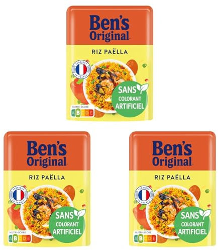 Ben's Original Riz façon Paëlla 2 min (1X220G) (Lot de 3)