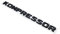 Generisch Kompressor Emblem Heckklappe Abzeichen Schriftzug Chrom Schwarz Logo Aufkleber CLK SLK SL CLS ML ABCSR Klasse(Matte Black)