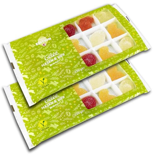2 er Gelee Ostershasen & Ostereier gezuckert 2 x 225 g