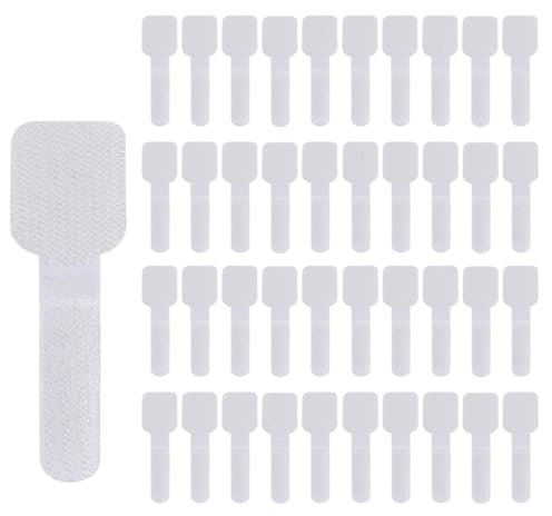 YUZNA 40 Stück Outdoor Adhesive Hooks, Klebehaken Außen für Katzennetz Balkon, Fixierung für Balkonnetz für Katzen Ohne Bohren, Modell, Katzenschutznetz (Ohne Katze Netz)