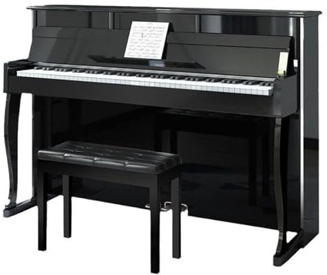 星姿 88 Keys Digital Piano,Full Weighted Hammer Heavy Action Electric Keyboard Piano, Built-In Speakers,With Slow-Drop Keyboard Cover and Pedal,for Beginners & Experienced Players