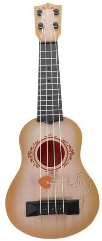 BESPORTBLE Spielzeug-Ukulele für Junge Mädchen aus Kunststoff Leicht und Bruchfest für Anfänger und Spielerisches Lernen Musikinstrument zum Mitnehmen