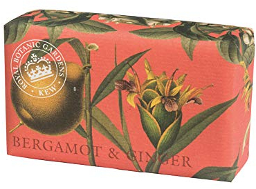 Royal Botanical Gardens, Kew Bergamot & Ginger Shea Butter Soap, 240g
