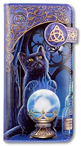 Fantasy-Geldbörse mit Katze - The Witches Apprentice - geprägt | Geldbeutel, Mehrfarbig by Lisa Parker