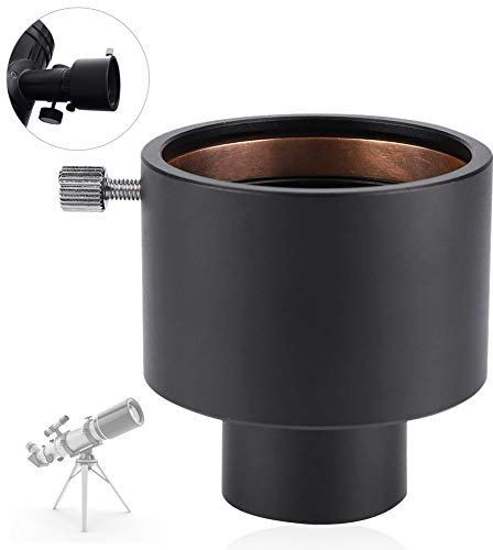 Oumij Teleskop-Okular-Verlängerungsrohr-Adapter, Metall, 3,2 cm auf 5,1 cm Teleskop-Okular-Adapter, 31,7 mm auf 50,8 mm, für Projektion, Astrofotografie