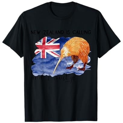 New Zealand is Calling, and I Must go... Neuseeland Geschenk T-Shirt