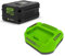 GreenWorks,Starter kit 60V 4Ah battery with charger