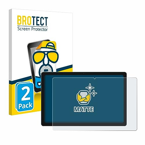BROTECT Schutzfolie für Blackview Tab 11 | 2 Stück Entspiegelnder Displayschutz Made in Germany Matte Displayschutz-Folie Anti-Reflex Anti-Fingerprint Einfache Montage