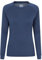 Mountain Warehouse Talus Womens Long Sleeves Baselayer Top - Thermal Underwear, Lightweight Ladies Shirt, Breathable, Warm & Easy Care - Spring Summer & Outdoors Navy Women's Size 26
