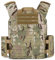 TWINFALCONS Airsoft Plattenträger Taktische Plate Carrier,Gute Qualität Airsoft Weste aus 1000D Nylon Molle Leichter Schutzweste Schnelllösesystem für Paintball(Muti-camo)