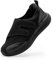 FitVille Extra Wide Fit Diabetic Shoes for Men Easy Close Orthopedic Slippers Adjustable Slip On Walking Sneakers for Swollen Feet Plantar Fasciitis, Black, 8.5 UK X-Wide