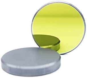 CO2 Laser Cutter Focus Focal Lens Dia 30mm Gold beschichtete Si-Spiegel-CO2-Laser-Reflexionsimle-Siliziumspiegel for Lasergravurmaschine (Diameter : 30mm, Thickness : 3mm)