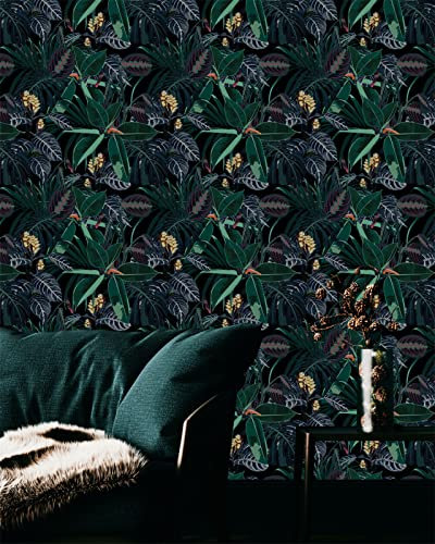 Self Adhesive Wallpaper Red Emerald Green Peel and Stick Wallpaper Non Woven Bathroom Wallpaper Bedroom Sticky Back Plastic Kitchen Brick Wallpaper Art Deco Wallpaper 40x250cm/1 Pcs