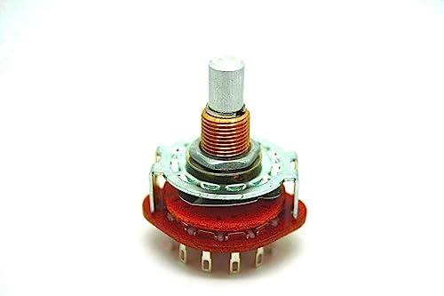 Alpha Taiwan Drehschalter 3 Pole 3 Positionen Solid Shaft