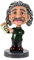 KGADRX Einstein Wackelkopf-Puppe, Heimdekoration, Kunstharz-Statue, Wackelkopf-Puppenskulptur, Heim-Schreibtisch-Dekoration, kreative Hochzeit, Heim-Desktop-Dekoration