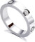 aesdox Liebesring 18K Gold/Silber/Rose Plated Cubic Zirconia Ring, Versprechen Ring Ehering Band Schmuck Geschenke für Frauen Mädchen, Zirkonia Silber, Größe 17.25