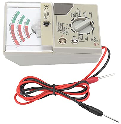 ZJchao Uhren-Batterietester, Universal-Batterietester, Knopf-Digitalanzeige-Tester, Batterielebensdauer-Tester, Digitaler Batterie-Checker für Uhrmacher, Werkzeug, Knopfzelle 9 V, 1,5