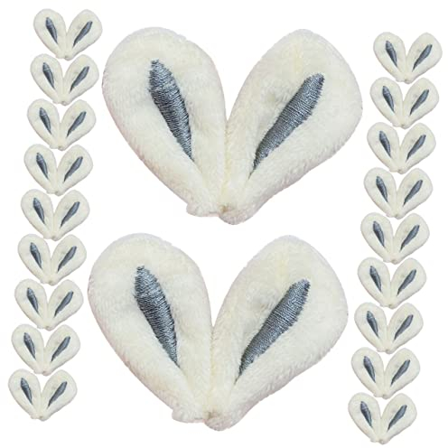 Anneome 20st Hasenohr Haarspange Hasenohr Zum Basteln Hasenohren-haarspangen Haarspangen Für Katzenohren Häschen-stirnband Hasenohren Zum Basteln Diy Fall Füllstoff Quarz Mädchen