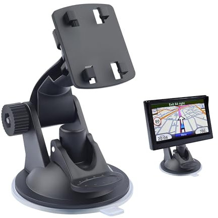 Car Backup Camera Monitor Stand with Strong Suction Cups, Adjustable Windshield Mount for Car Truck SUV 4.3 & 5 Backup Camera