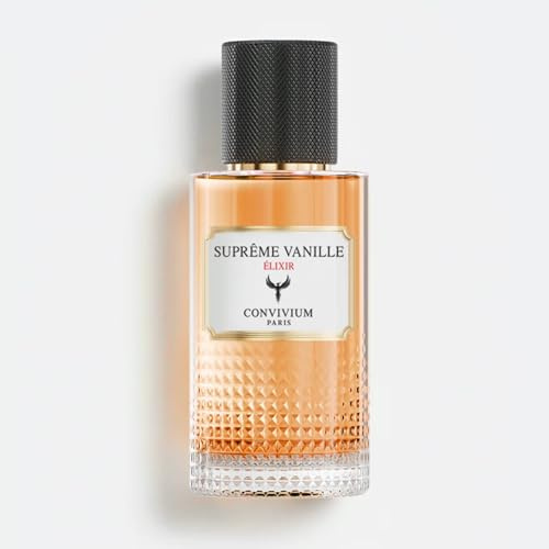 SUPRÊME VANILLE ÉLIXIR - EXTRAIT DE PARFUM 50 ML - Suprême Vanille elixir - Collection privée (Convivium Paris) - AISHA idée cadeau - Fragrance Longue Durée -CONVIVIUM MADE iN FRANCE