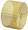 Osasy Modern Metal Dekorative rund lampenschirm,Stil Retro gold Trommelform, hohlgeschnitzt, für Stehlampe, Hängelampe,Tischlampe Pendelleuchte