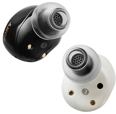 AZLA SednaEarfit Crystal Standard 2 - Reemplazo de auriculares con cancelación de ruido, compatibles con Sony WF-1000XM5, Beats, Sennheiser (3 pares) (SS/S/MS)