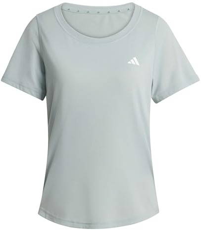 adidas Women's Workout Essentials T-Shirt mit tiefem Ausschnitt
