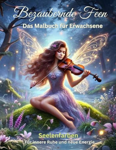 Bezaubernde Feen: Das Malbuch für Erwachsene - Seelenfarben - Für innere Ruhe und neue Energie!: 50 liebevoll gestaltete Ausmalbilder voller Magie