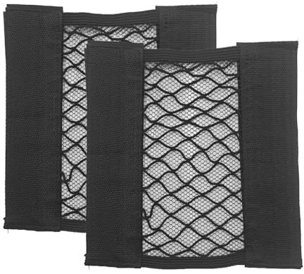 HLIWS 2 Stück Netz String Storage,für Büro, Küche und Badezimmer | Nylon, 10×22 cm, Netzstruktur, platzsparend, ideal zur Aufbewahrung von Schlüsseln, Ladegeräten und Geldbörsen