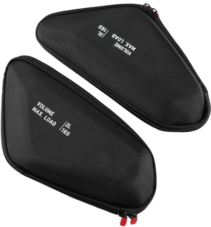 Whychstore Borsa porta attrezzi impermeabile per moto, tasca laterale per telaio moto, per BMW R 1300 per GS per Adventure 2024-2025, 2 pezzi