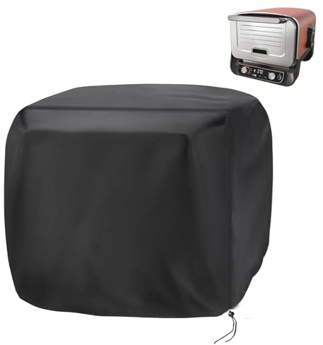 Oven Cover for Ninja Woodfire XL Outdoor,Waterproof Dustproof Pizza Oven Cover,Compatible With Ninja Electric Barbecue Grill OO101/OG701/OG850/OG901 Series,Oven Fade Resistant Accessories,53x53x37cm