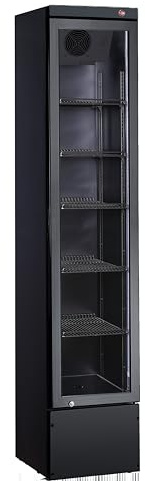 METRO Professional Getränkekühlschrank GSC2133B-NC, 39 x 47.5 x 188 cm, 166 L, schwarz