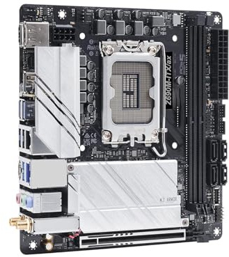pc motherboard Fit For ASRock Z690M-ITX/AX Motherboard Mini-ITX Intel Z690 Chipset LGA1700 DDR4 64GB SATA3 HDMI DP WIFI For 12/13/14th Gen Intel Core