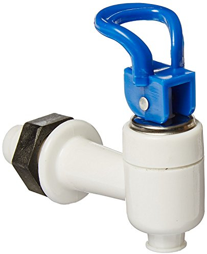Push-Typ Cooler Drink Wasserspender Wasserhahn 15 mm Gewinde Dia Blau Weiß