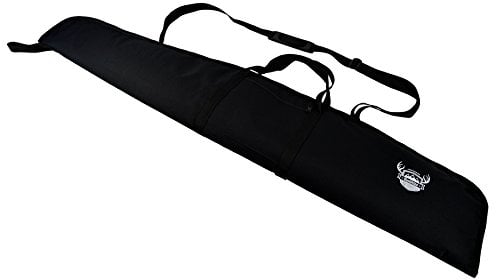 Rawstyle Waffentasche (Schwarz) Jagdtasche Waffenfutteral für Luftgewehr mit Fernrohr 120 cm Gewehrfutteral Gun Case