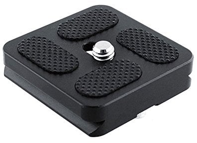 Harwerrel 40mm Quick Release Plate Fits Arca-Swiss Standard for Camera Tripod Ballhead