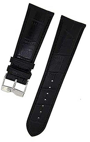 Morellato Uhrenarmband A01U3211480019CR20 Leder schwarz Kroko 24mm UVP27,-€ 8076