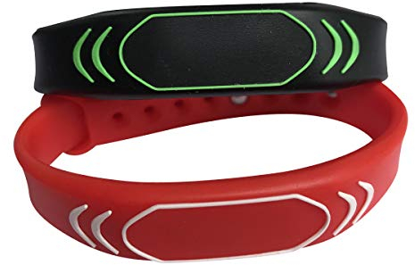 MIFARE Classic® 4K Armband aus RFID-Silikon, 13,56 MHz, 2 Stück